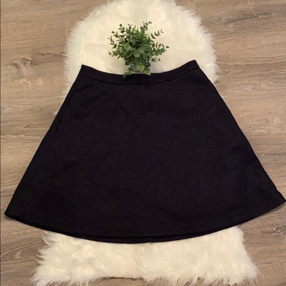 Banana Republic Navy Fit and Flair Skirt Size 8